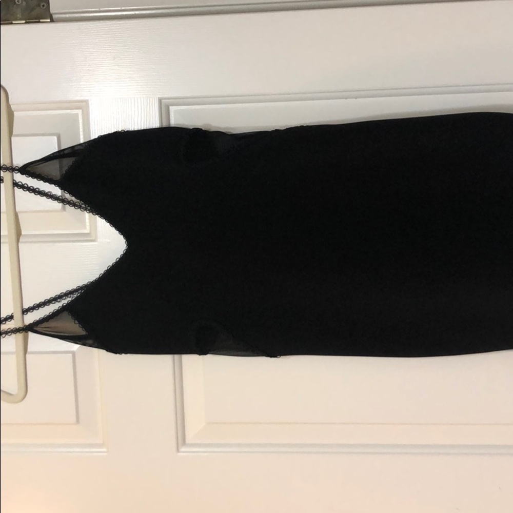 Topshop black dress